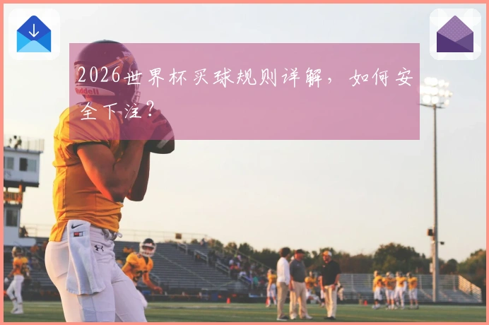 2026世界杯买球规则详解，如何安全下注？