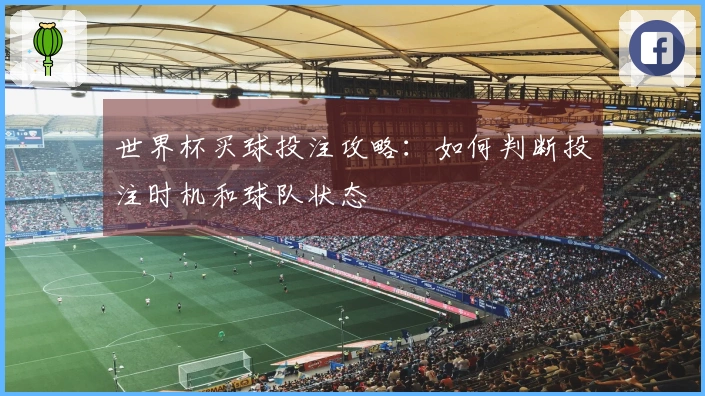 世界杯买球投注攻略：如何判断投注时机和球队状态